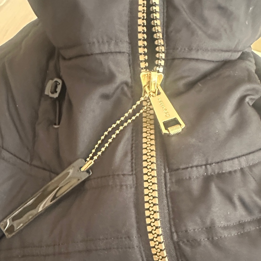 Calvin Klein Women's Black Long Puffer Coat - Picture 13 of 13